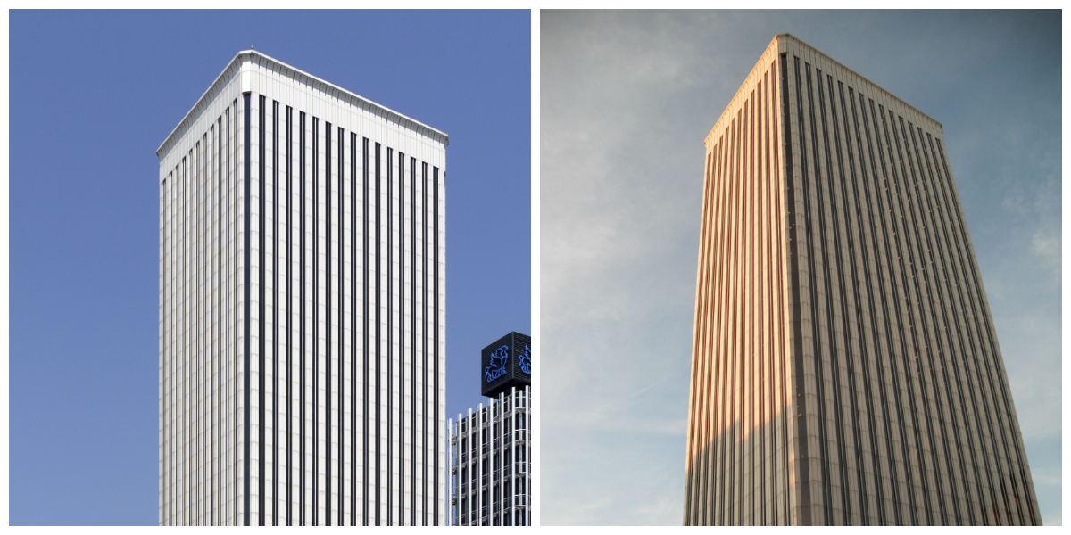 collage torre picasso