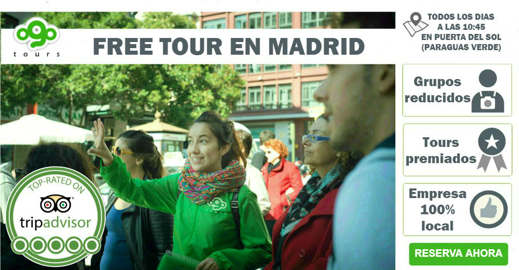 Free Tour en Madrid | Todos los días a las 10:45 | Guías Locales | +700 opiniones en TripAdvisor | RESERVA AHORA TU PLAZA: Grupos reducidos (20 pers. max.)